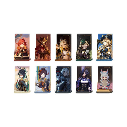 Genshin Impact acrylic PV series standee multiple characters display set