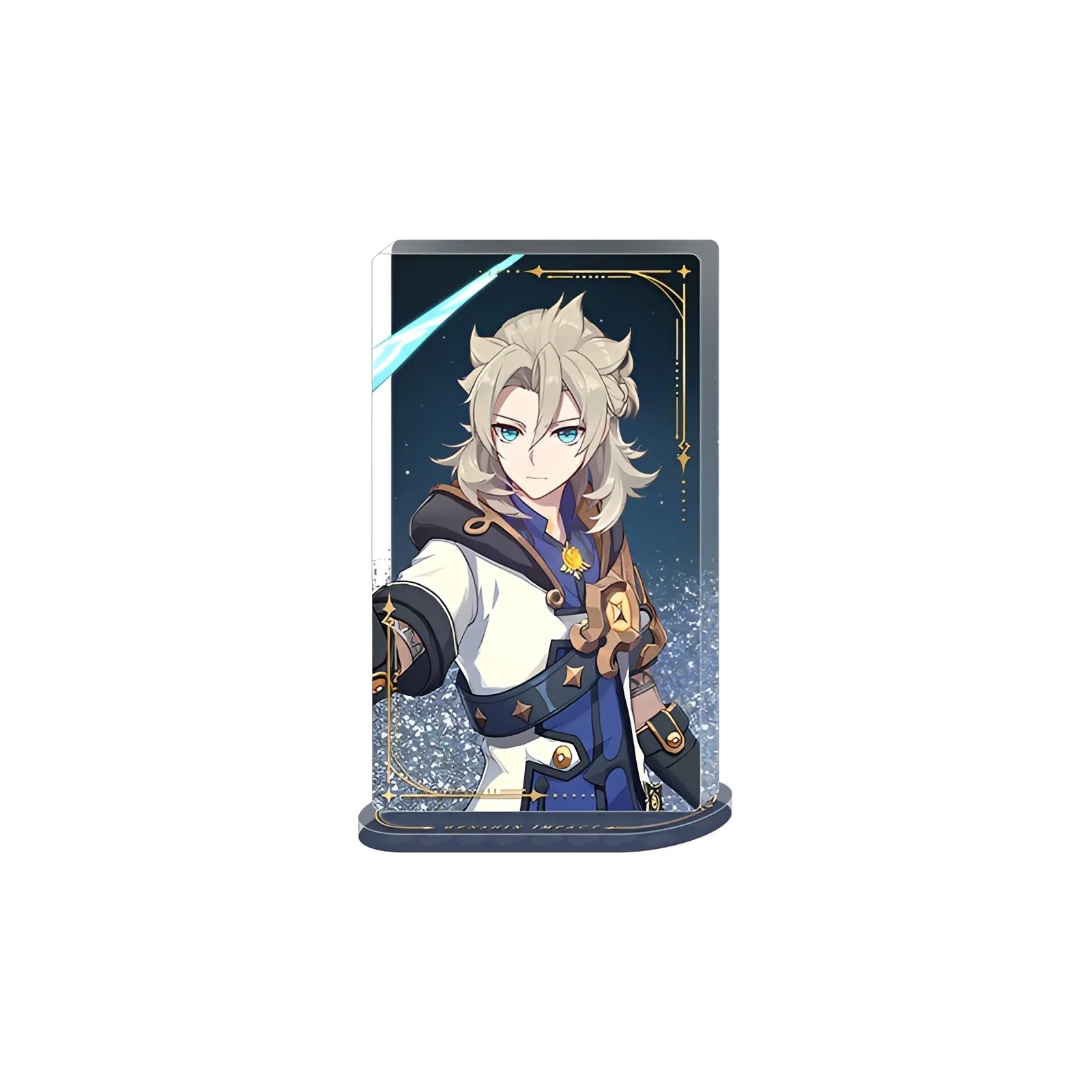 Genshin Impact acrylic PV series standee Albedo character display