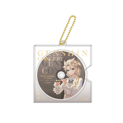 Genshin Impact Albedo character badge dusty glory concert series metal pin