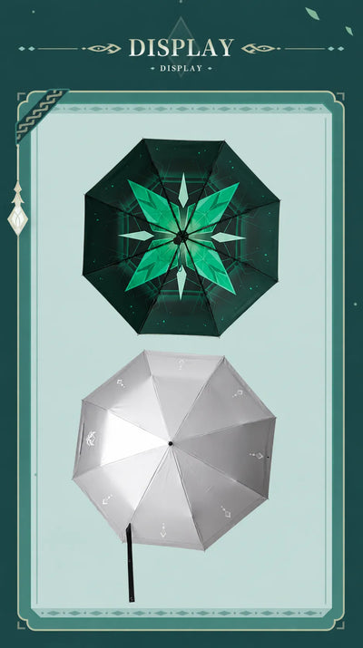 Alhaitham Themed Impression Series folding umbrella product showcase