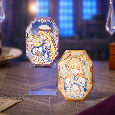 Nicole character badges from the Genshin Impact An Angel's Duties Series