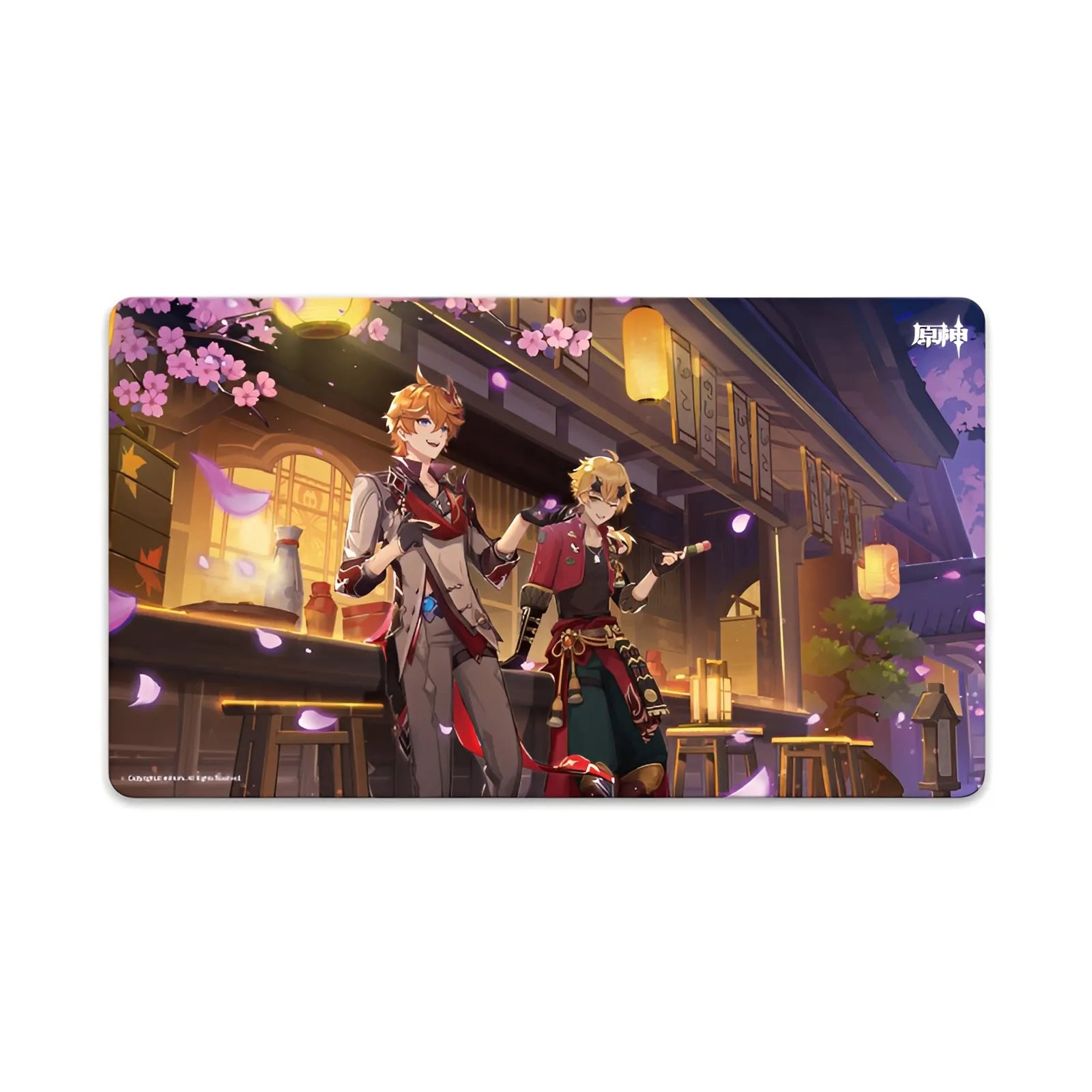 Genshin Impact anime desk mat 700x400mm large mouse pad made with natural rubber and microfiber cloth