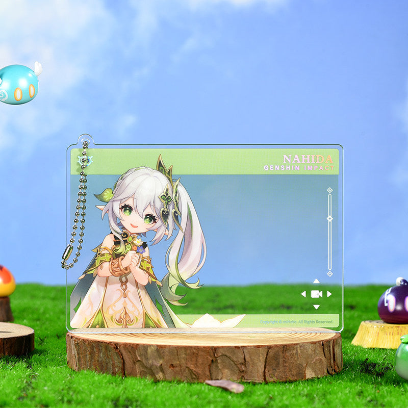 Genshin Impact anniversary acrylic card multiple styles