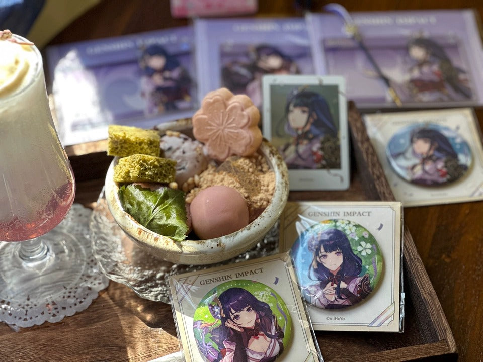 Genshin Impact Série de Aniversário Cartão Acrílico – Coleção de Personagens