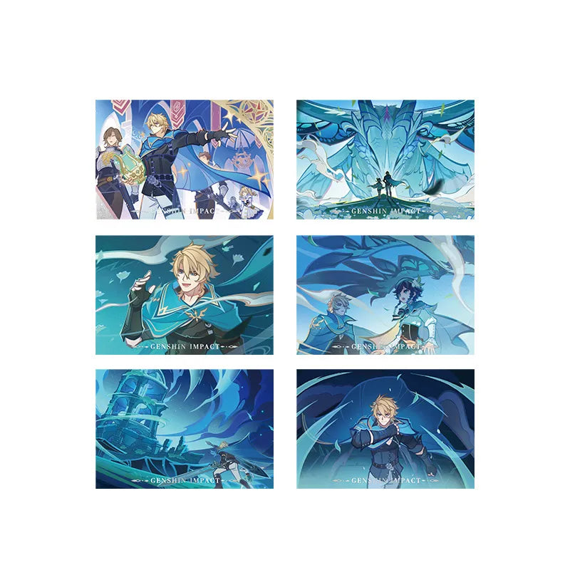 Genshin Impact Another Prologue Postcard Set A