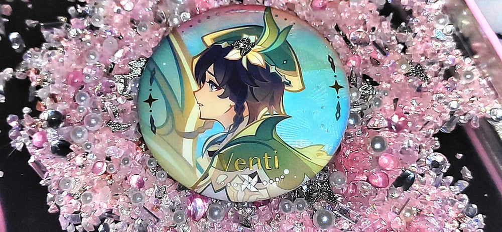 Genshin Impact Another Prologue Broches e Conjuntos de Postais