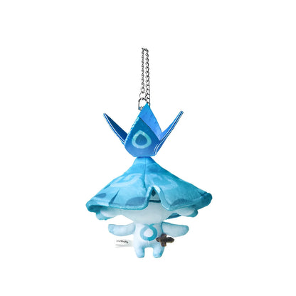Genshin Impact Aranara Lanlizhe plush keychain blue forest spirit charm