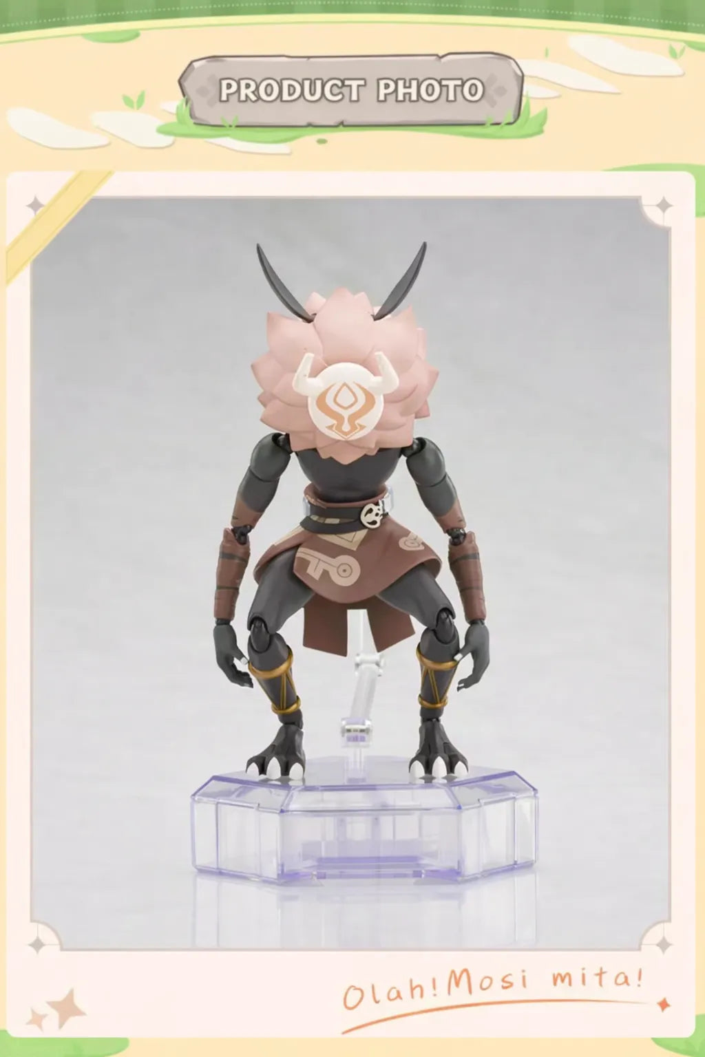 Genshin Impact Hilichurl articulated figure joint structure movable parts close up details