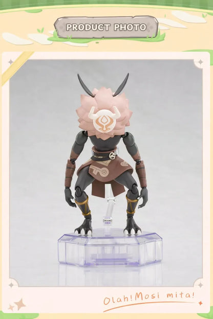 Genshin Impact Hilichurl articulated figure joint structure movable parts close up details