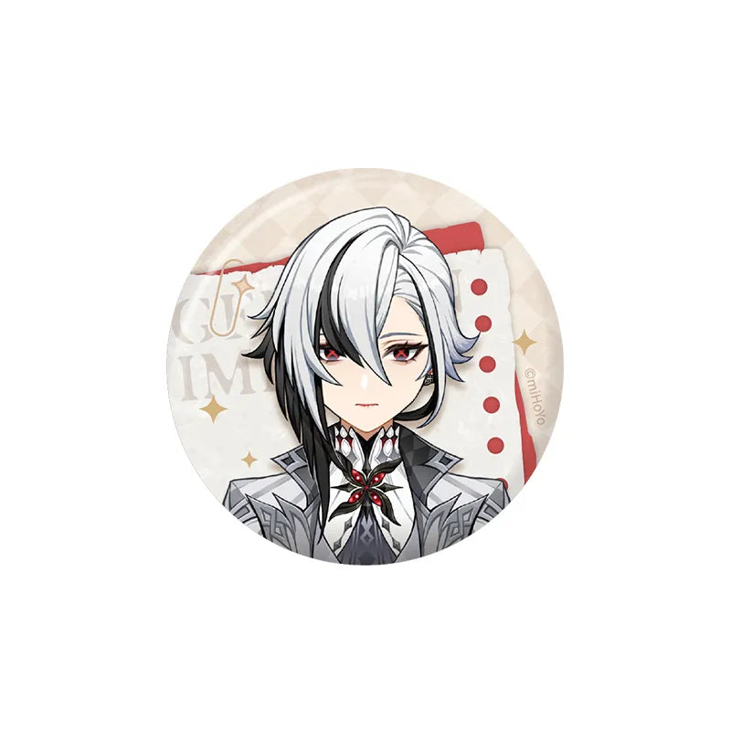 Genshin Impact Arlecchino Lightbox Chronicles Series Badge