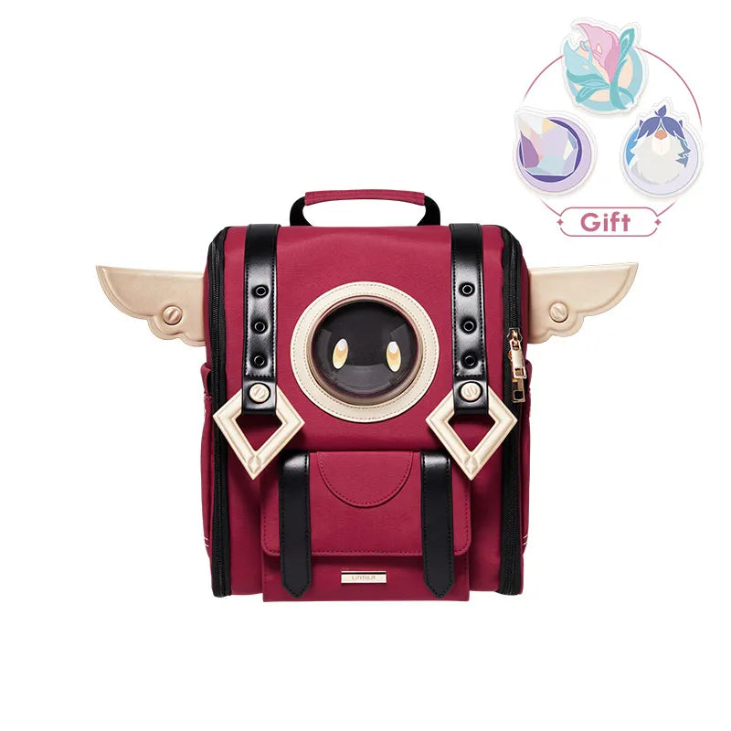 Augur of Wonders Series Linnea backpack on a white background