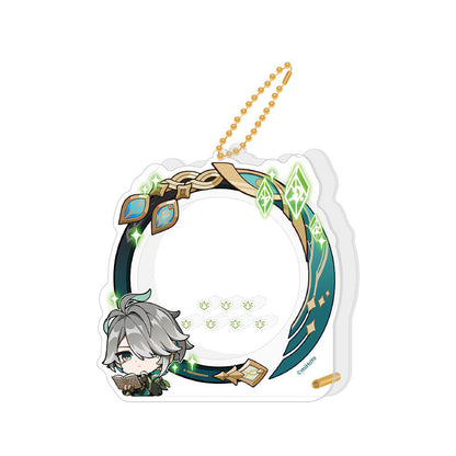 Genshin Impact Alhaitham avatar frame acrylic badge storage set character design
