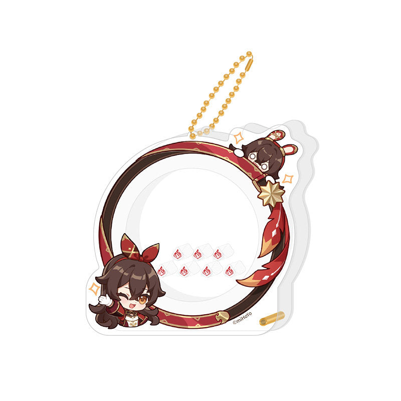 Genshin Impact Amber avatar frame acrylic badge storage set character design
