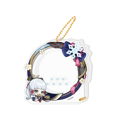 Genshin Impact Kamisato Ayaka avatar frame acrylic badge storage set character design
