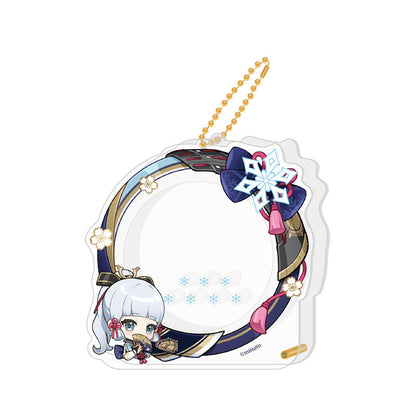 Genshin Impact Kamisato Ayaka avatar frame acrylic badge storage set character design