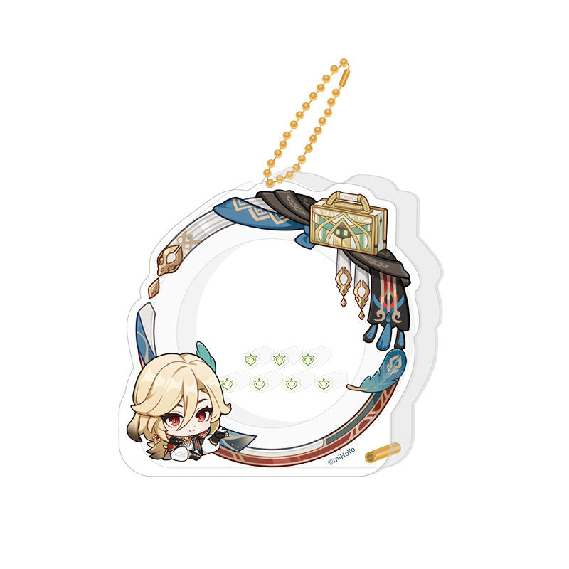 Genshin Impact Kaveh avatar frame acrylic badge storage set character design