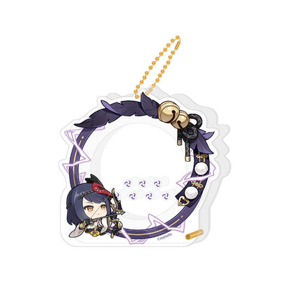 Genshin Impact Kujou Sara avatar frame acrylic badge storage set character design