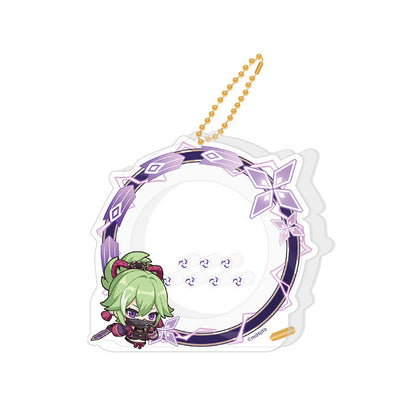 Genshin Impact Kuki Shinobu avatar frame acrylic badge storage set character design
