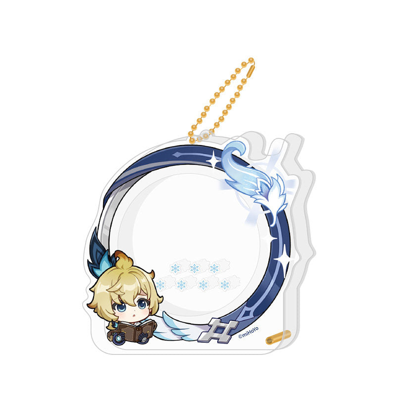 Genshin Impact Mika avatar frame acrylic badge storage set character design