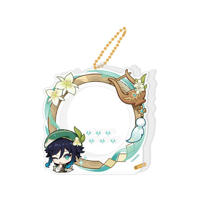 Genshin Impact Venti avatar frame acrylic badge storage set character design