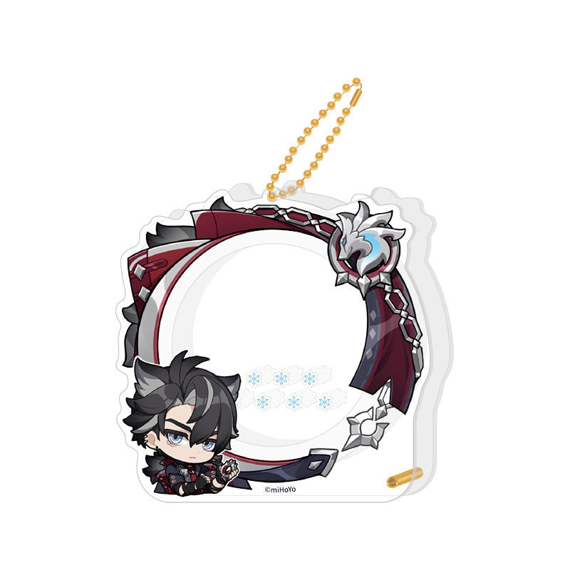 Genshin Impact Wriothesley avatar frame acrylic badge storage set character design