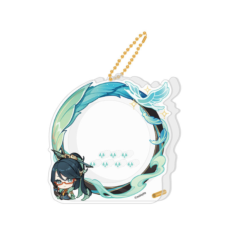 Genshin Impact Xianyun avatar frame acrylic badge storage set character design