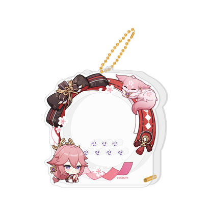 Genshin Impact Yae Miko avatar frame acrylic badge storage set character design