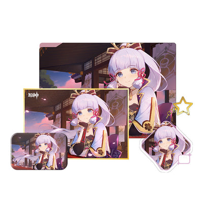 Genshin Impact Ayaka clear file folder back design official merchandise