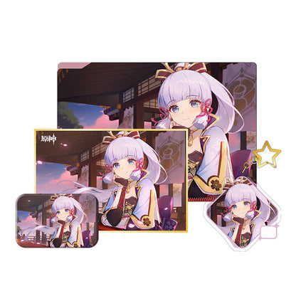 Genshin Impact Ayaka clear file folder back design official merchandise