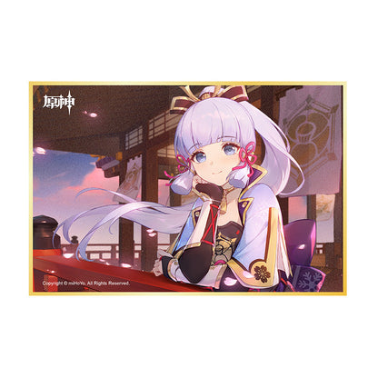 Genshin Impact Ayaka clear file folder detailed artwork print high quality finish