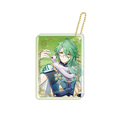 Genshin Impact Baizhu thick acrylic keychain