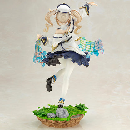 Genshin Impact Barbara Shining Idol Ver. figure back view showing dress and accessories details