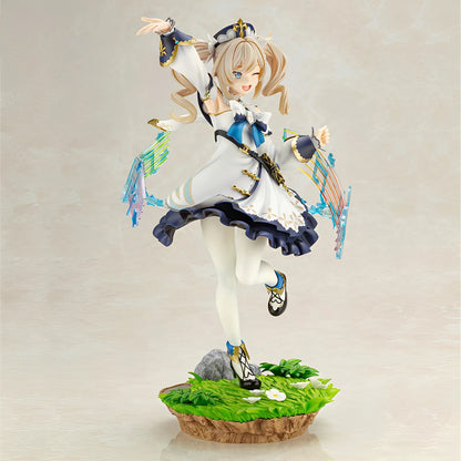 Genshin Impact Barbara Shining Idol Ver. figure close up facial expression and costume details