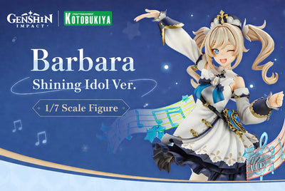 Genshin Impact Barbara Shining Idol Ver. 1/7 scale figure official promotional visual