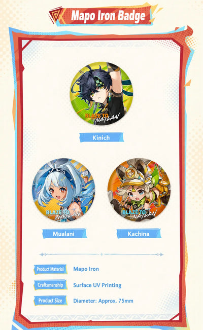 Genshin Impact Blaze to Natlan Series Kinich acrylic standee detail display