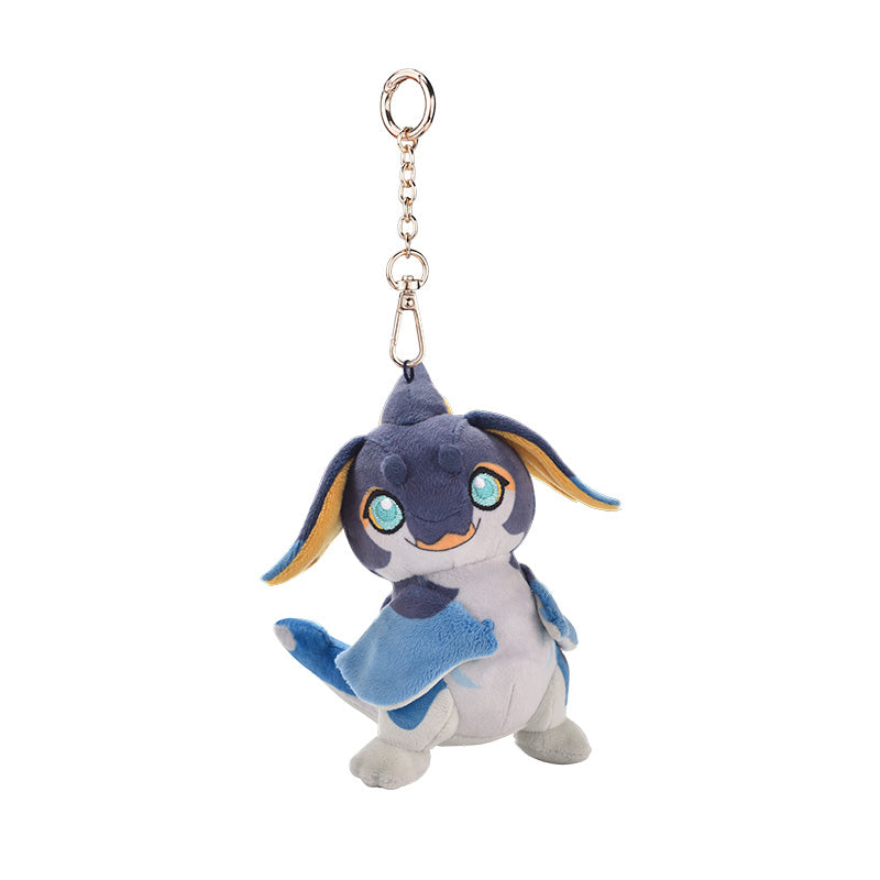 Genshin Impact Blaze to Natlan Series Koholasaurs plush charm featuring soft ocean themed saurian design