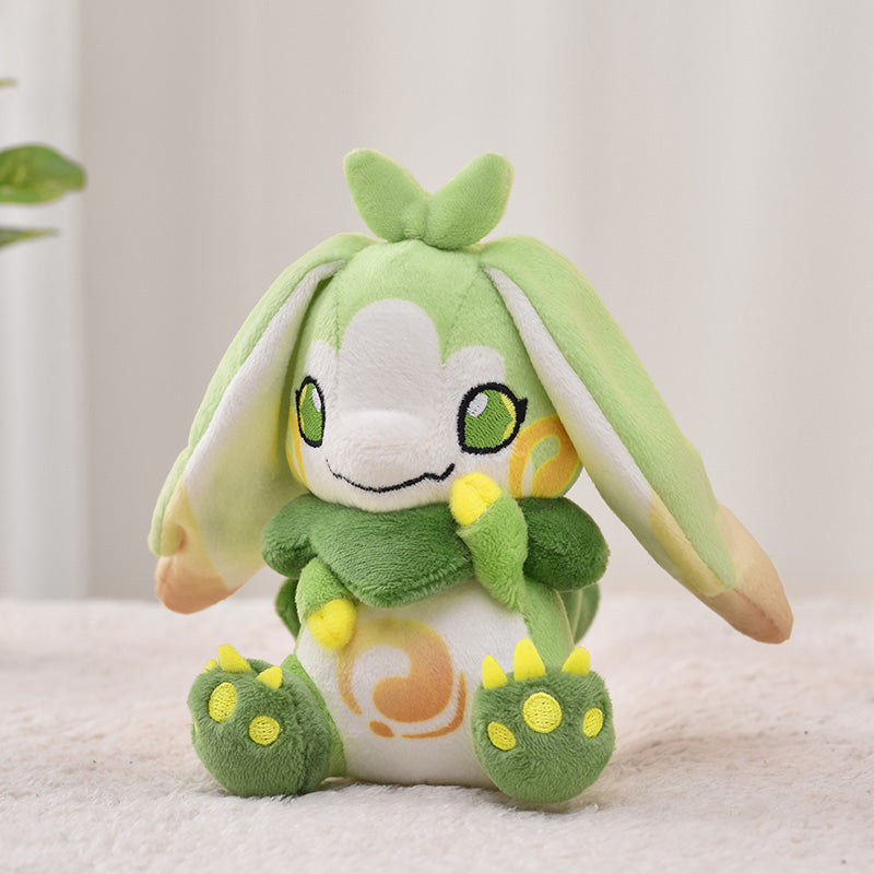 Genshin Impact Blaze to Natlan Series saurian keychain plush collection with compact travel friendly design