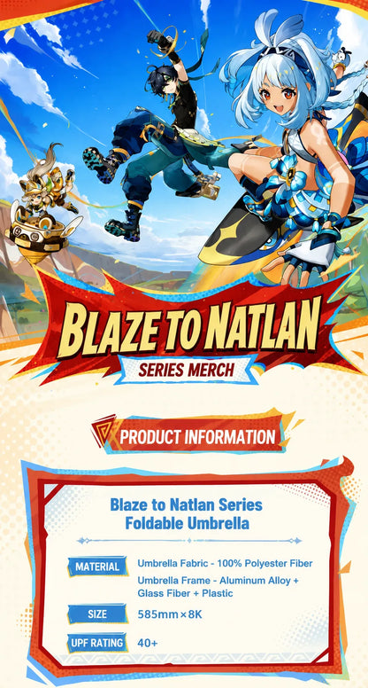 Genshin Impact Blaze to Natlan Series umbrella material and UV protection detail showcase