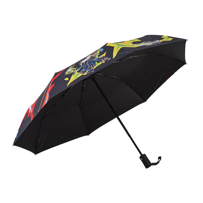 Genshin Impact Blaze to Natlan Series folding umbrella product display on white background