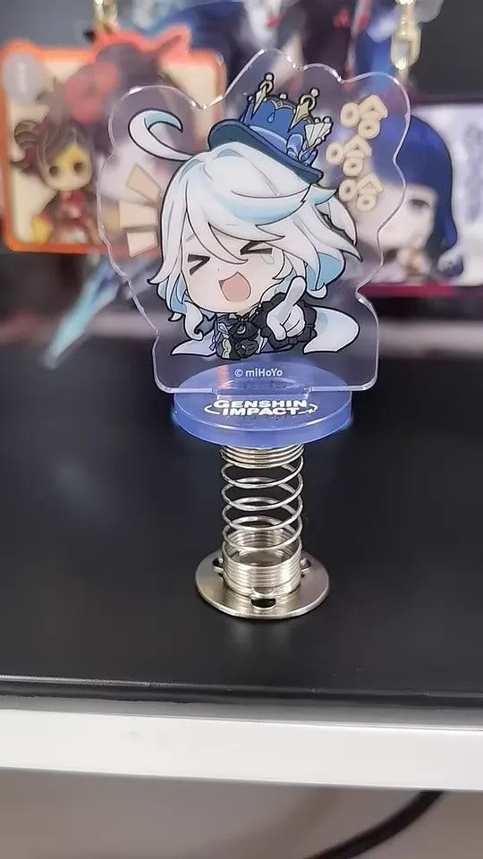 Genshin Impact Q Version Emoji Wackel-Standee – Fontaine Serie