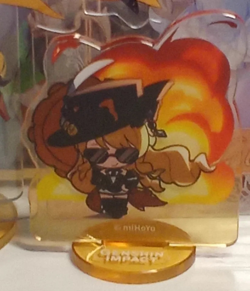 Genshin Impact Q Version Emoji Wackel-Standee – Fontaine Serie
