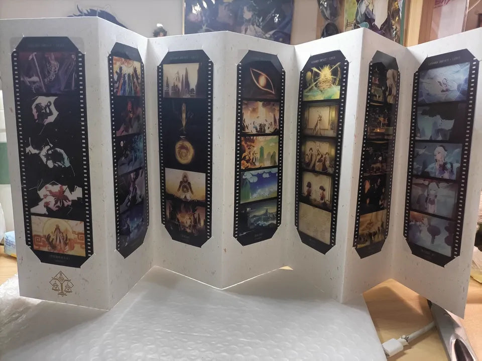 Genshin Impact Shadows of Dust Film Bookmark Set – Mondstadt & Liyue