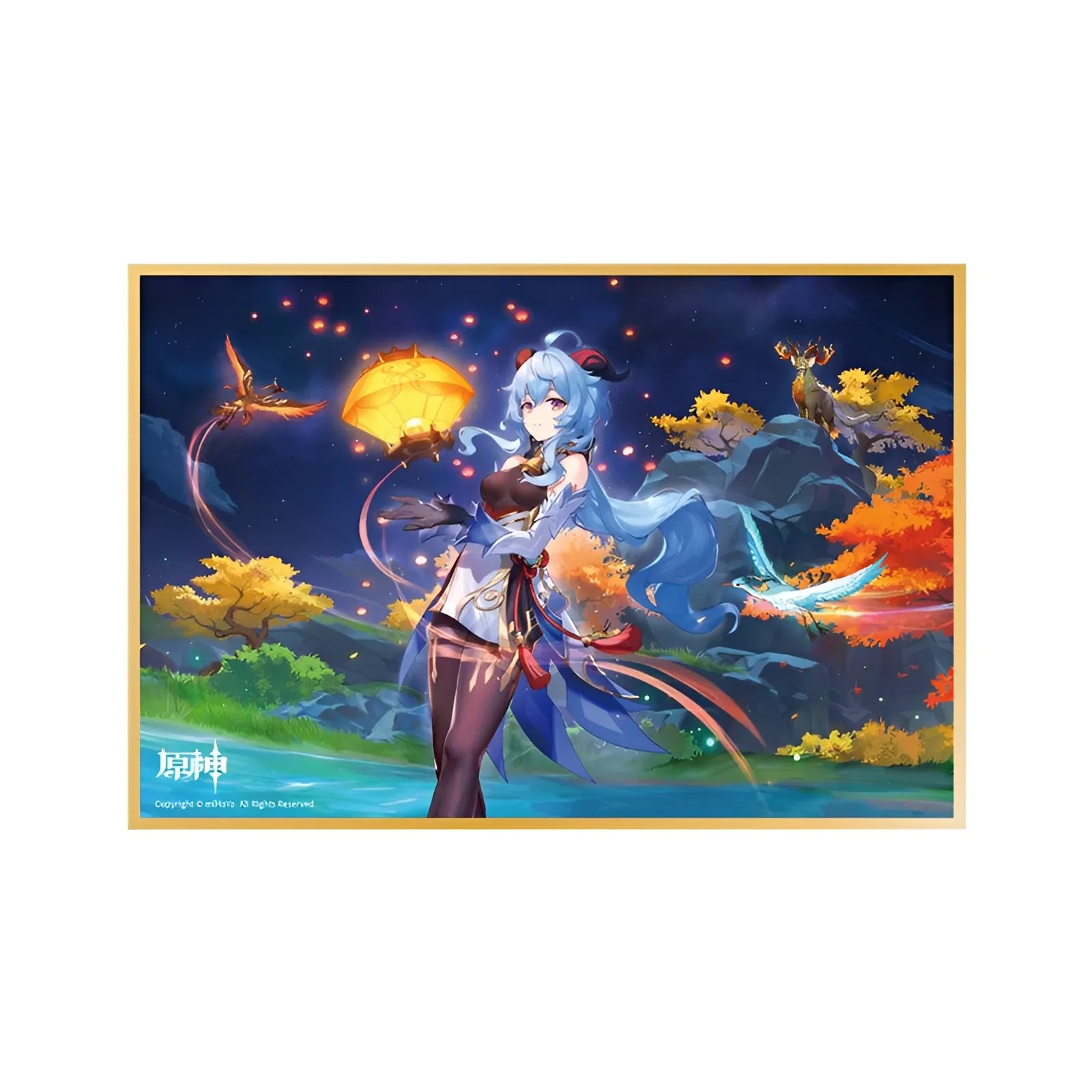 Genshin Impact Breath of Wind and Flowers illustration art card