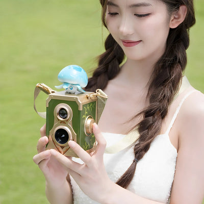 Genshin bubble machine side view with control knob detail