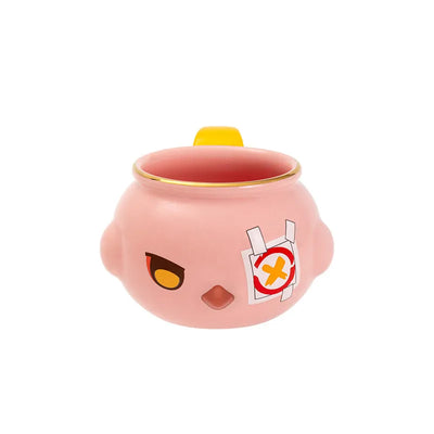 Front view of Genshin Impact Cacucu ceramic mug