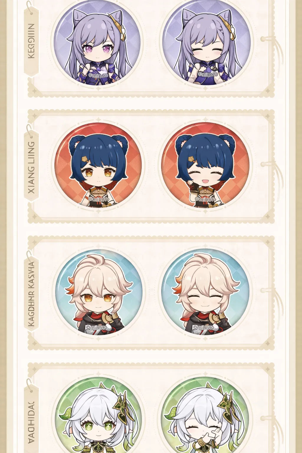 Captured Moments badge packaging presentation