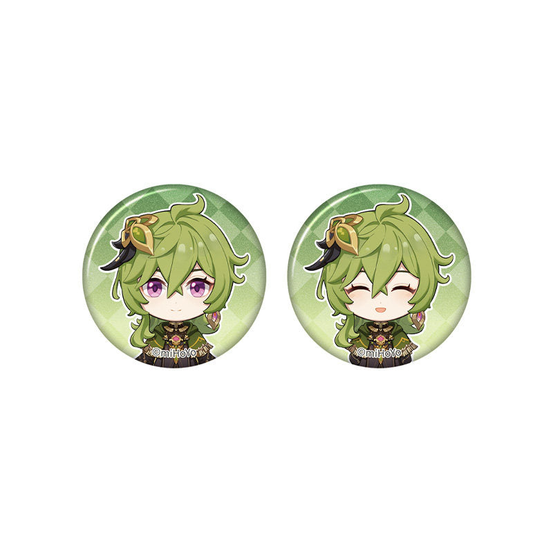 Genshin Impact Collei chibi badge from Captured Moments series