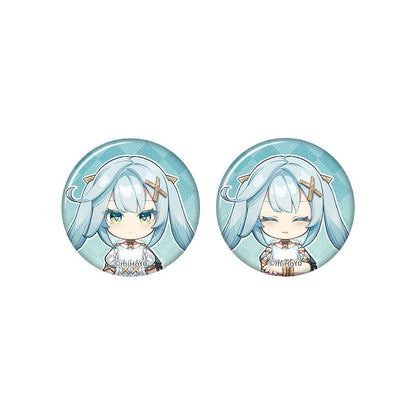 Genshin Impact Faruzan chibi badge from Captured Moments series