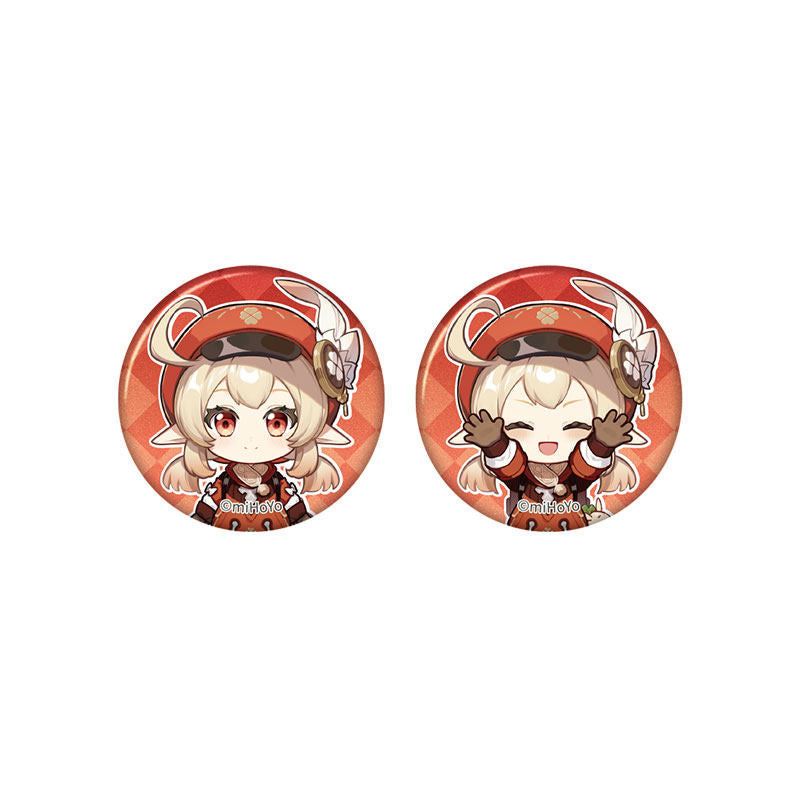 Genshin Impact Klee chibi badge from Captured Moments series