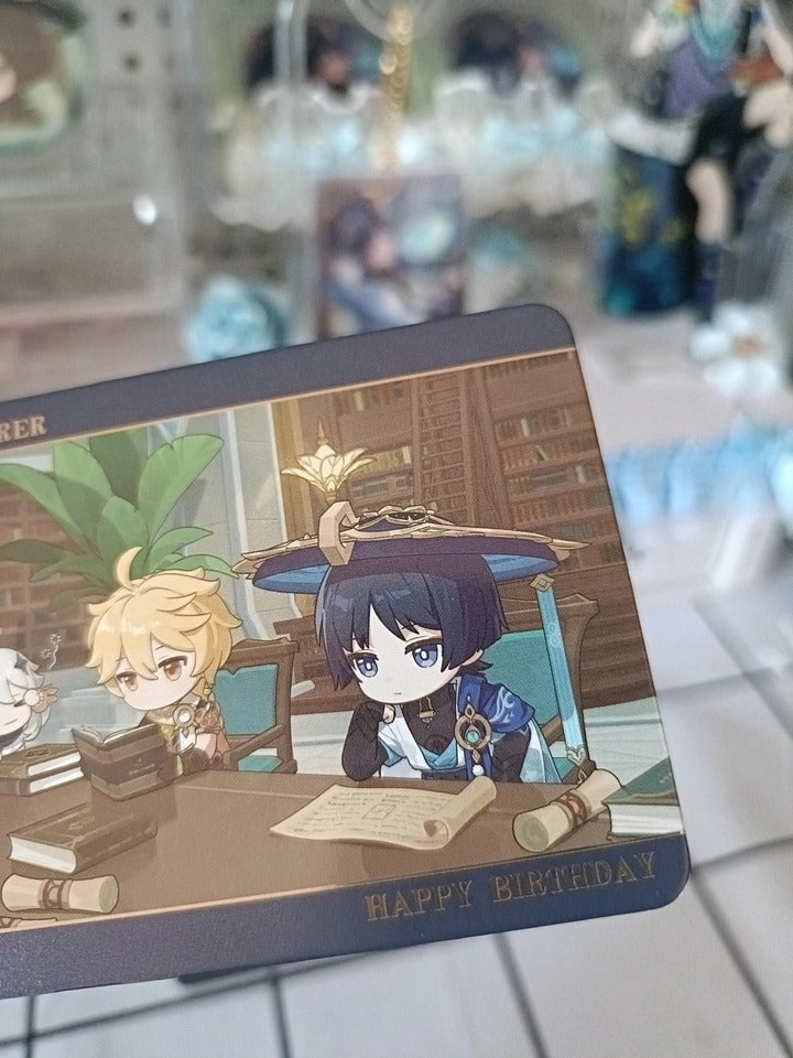 Genshin Impact Acrylic Standee & Karten Set Captured Moments